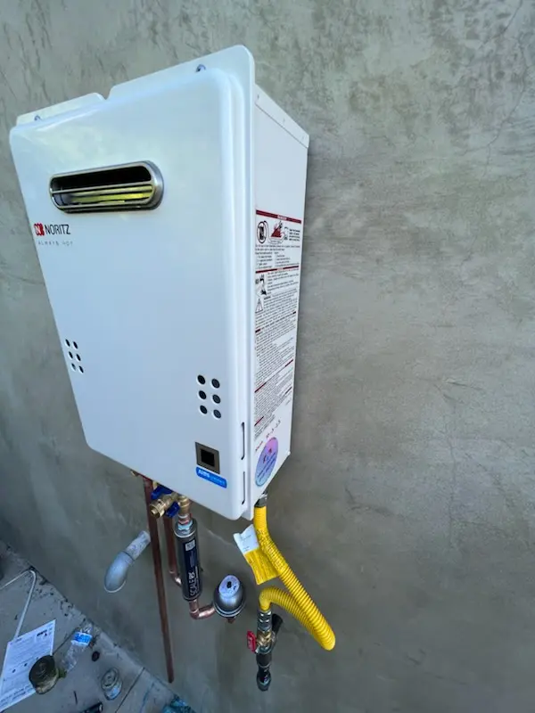 Tankless water heater installation for Trevanion Terrace homes